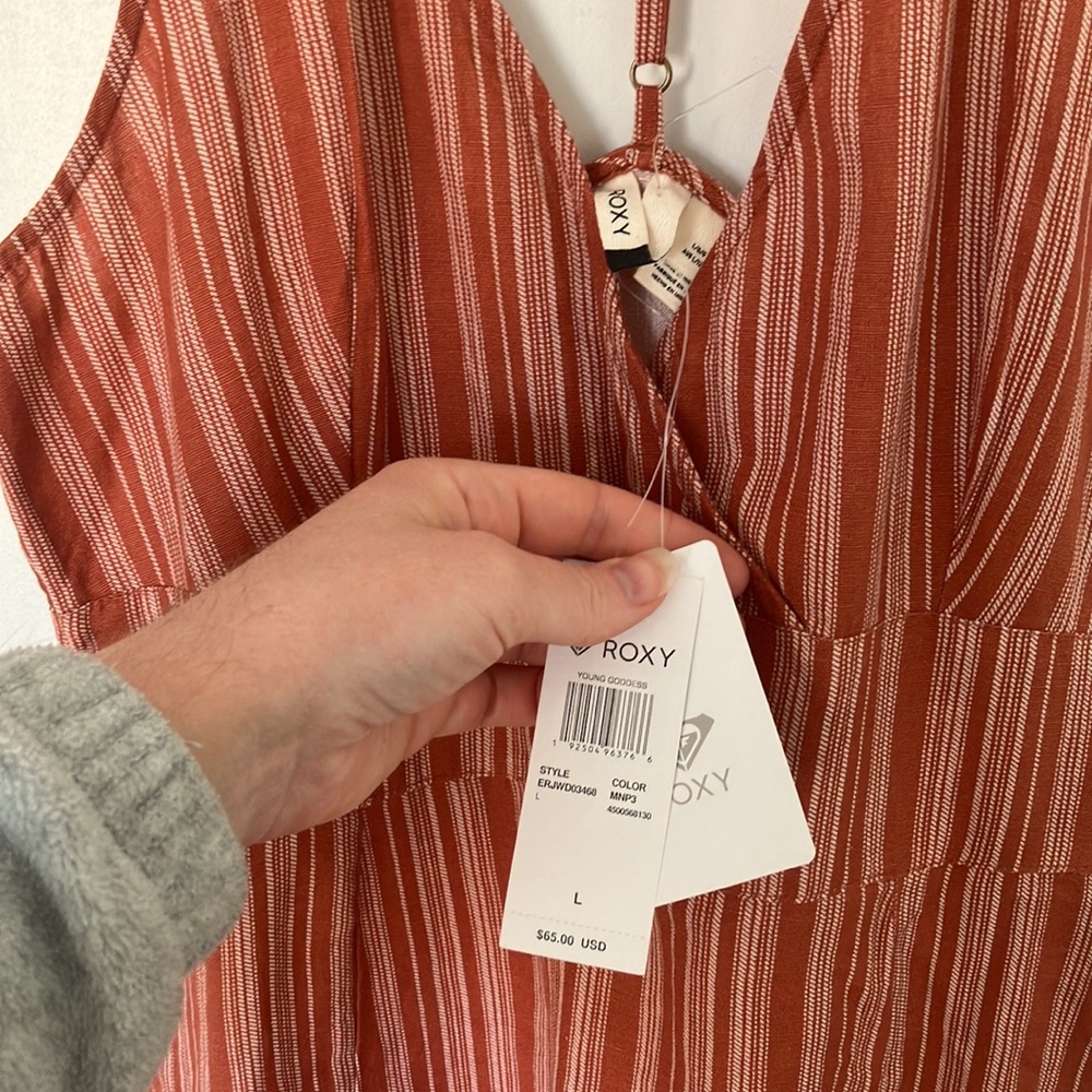 NWT Roxy Racerback Dress Large - Picture 2 of 7